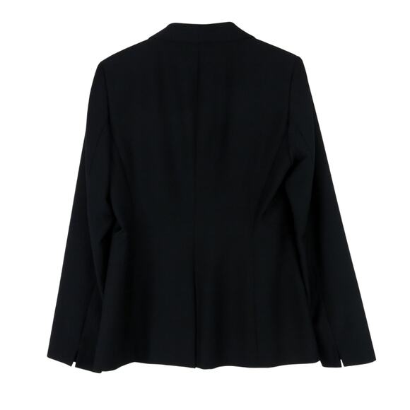 Calvin Klein Black Blazer Women's Tailored Blazer Suit Jacket Size 2 - Picture 4 of 7